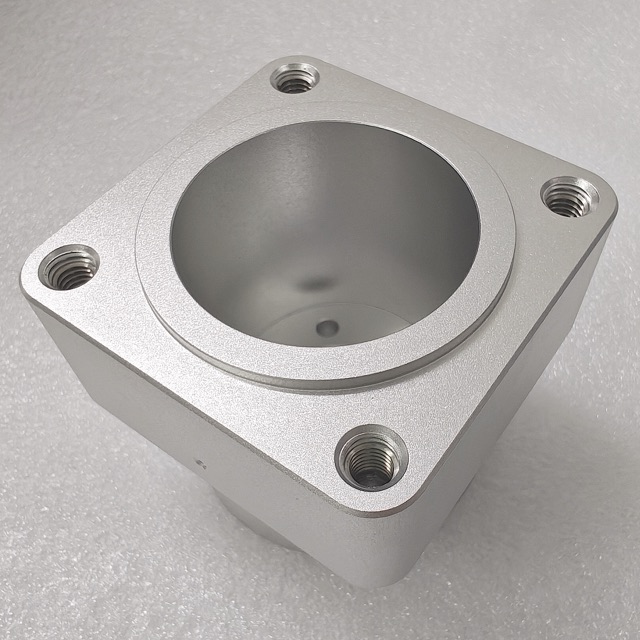 Custom stainless steel precision component manufactured by Maisi Precision.